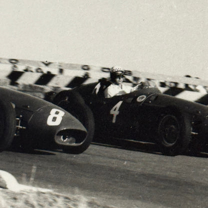 Maserati 250F Racing Car Luigi Piotti Jean Behra Racing Photo Photograph Modern