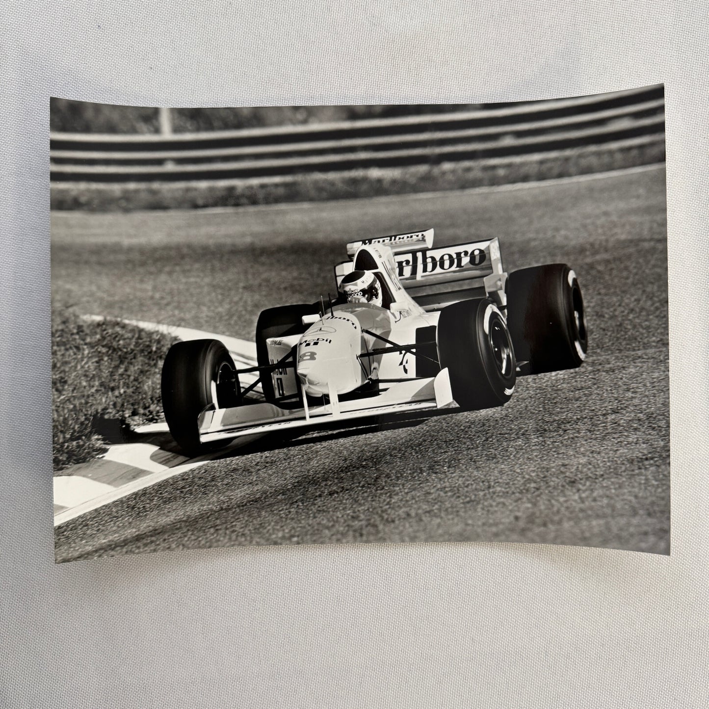 Mika Hakkinen Marlboro McLaren Mercedes Racing Driver Photo Photograph 1995