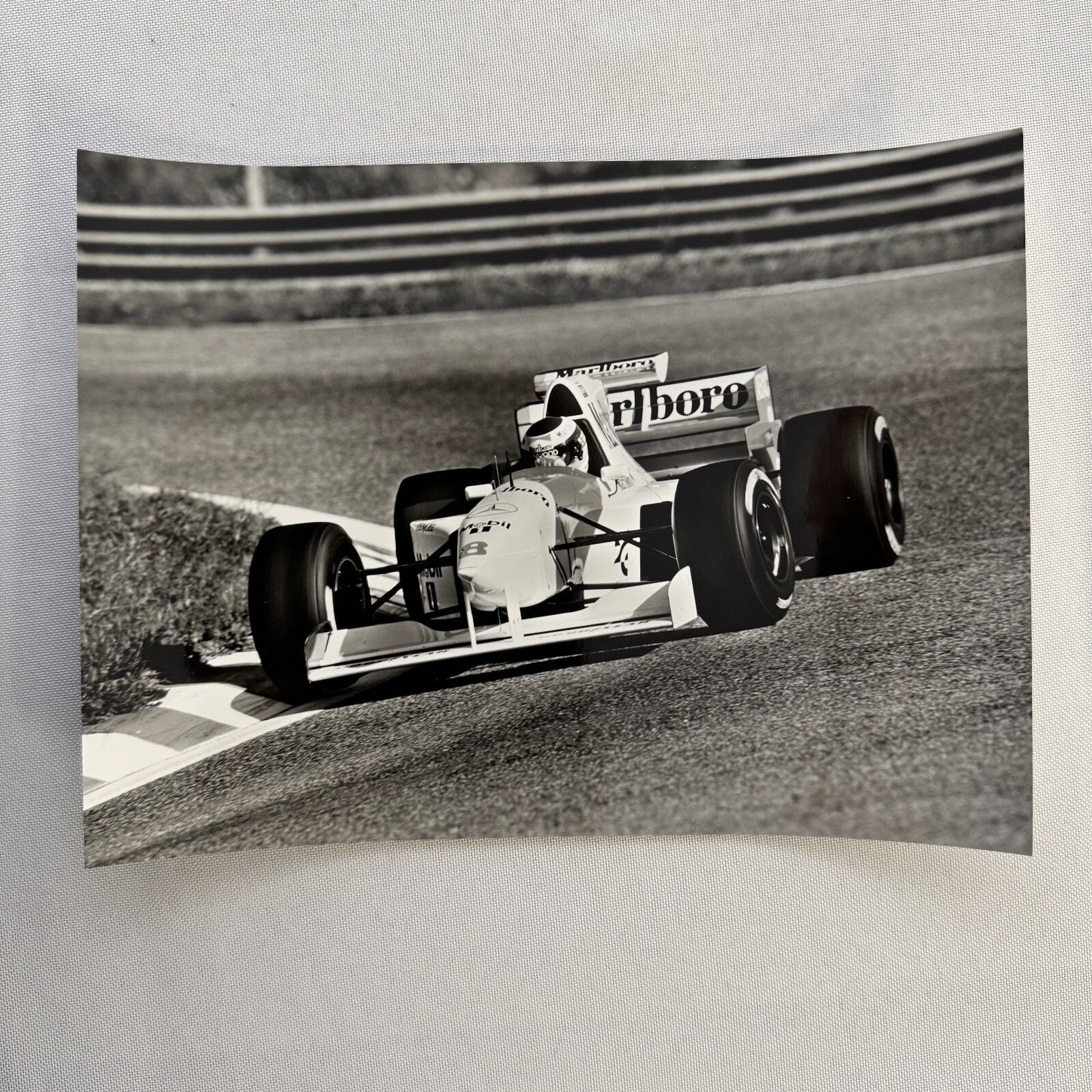 Mika Hakkinen Marlboro McLaren Mercedes Racing Driver Photo Photograph 1995