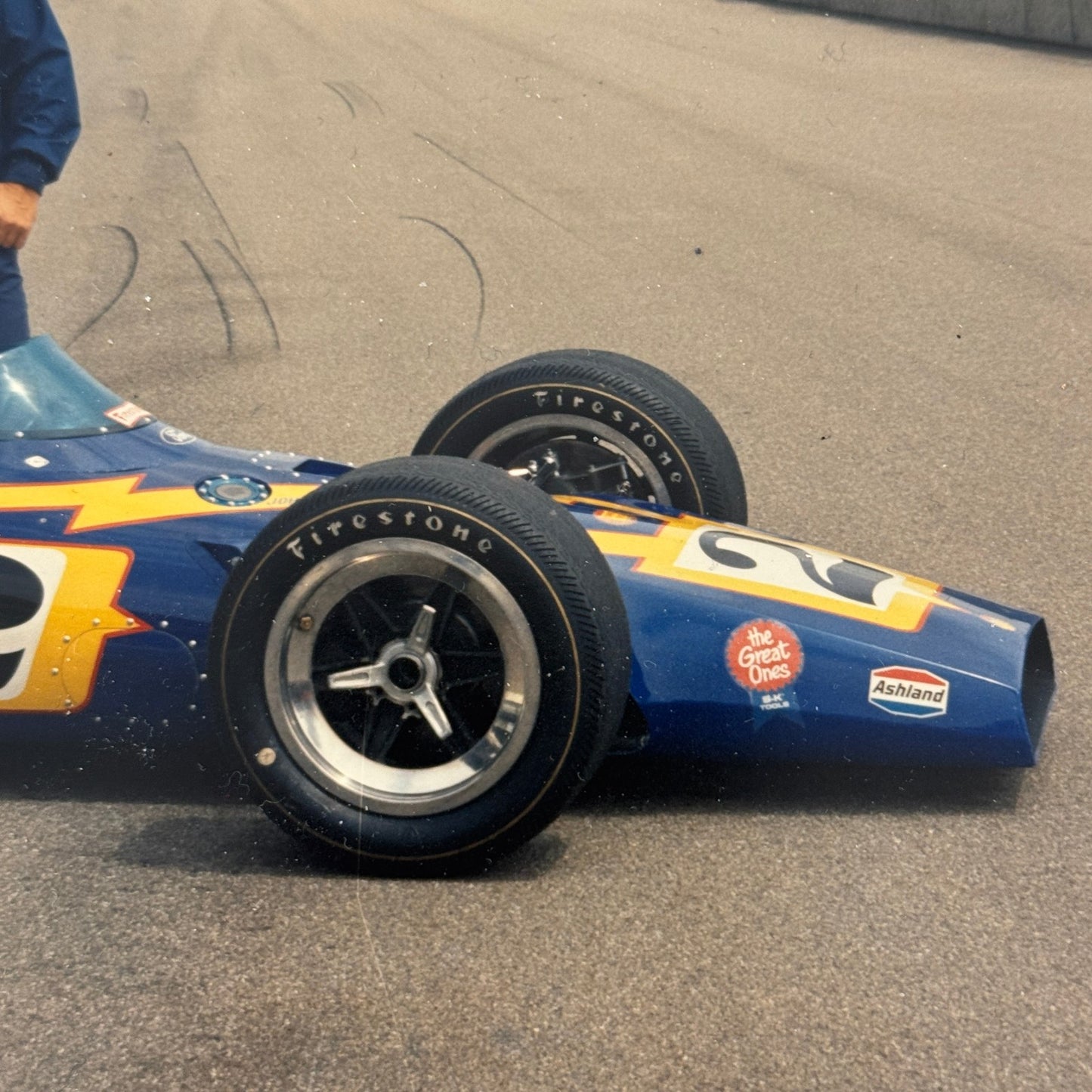 Vintage Indy Racing Photo Al Unser 1970 Car Motorsport Modern Print