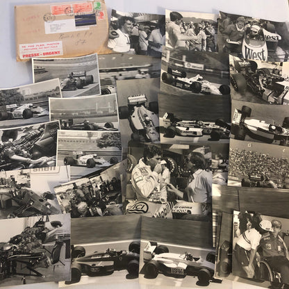 1987 Brazilian Grand Prix Formula One Racing Photo Lot 29x Ayrton Senna +