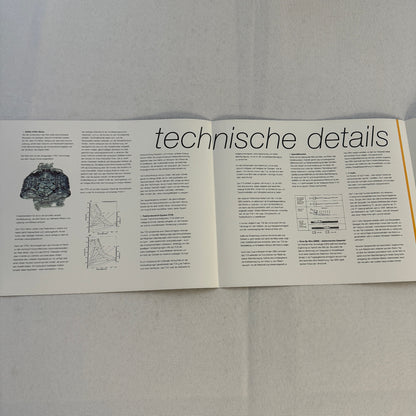 Honda NSX Car Sales Brochure Catalog Advertising GERMAN Text Acura NSX