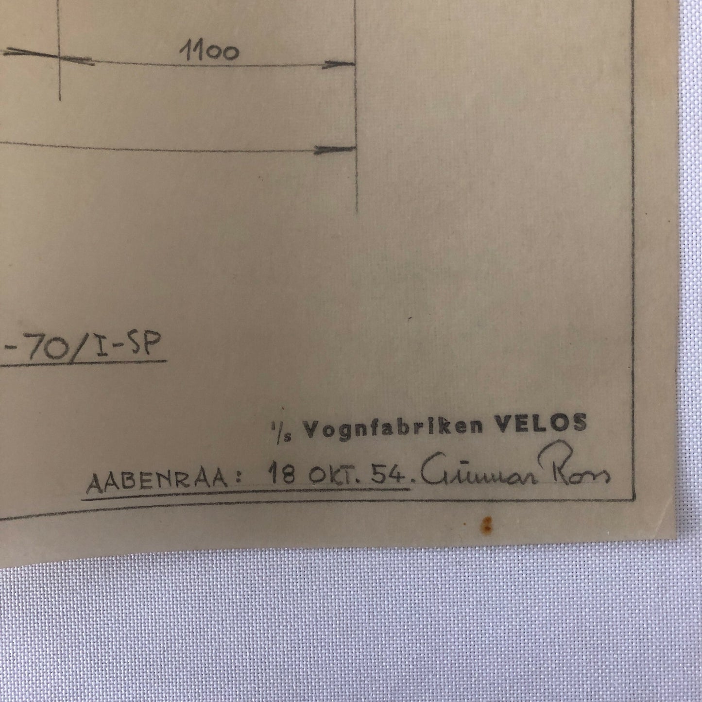 1954 Coachbuilder Truck Design Blueprint Rendering Blue Print Tractor Trailer