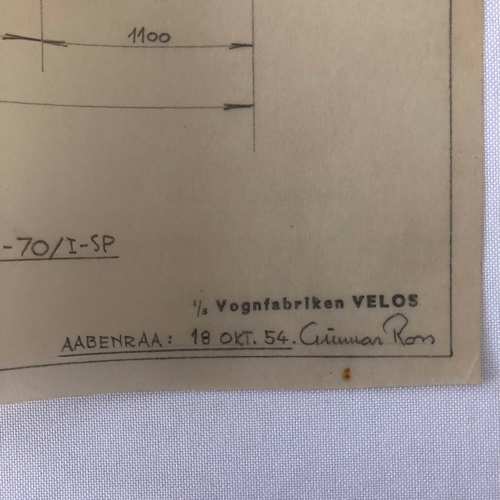 1954 Coachbuilder Truck Design Blueprint Rendering Blue Print Tractor Trailer