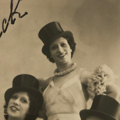 Circus Performer Act Troupe Acrobat Les Chadwicks Vintage Photo Photograph