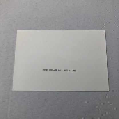 1993 Honda Prelude 2.2i VTEC Car Factory Press Photo Photograph Print