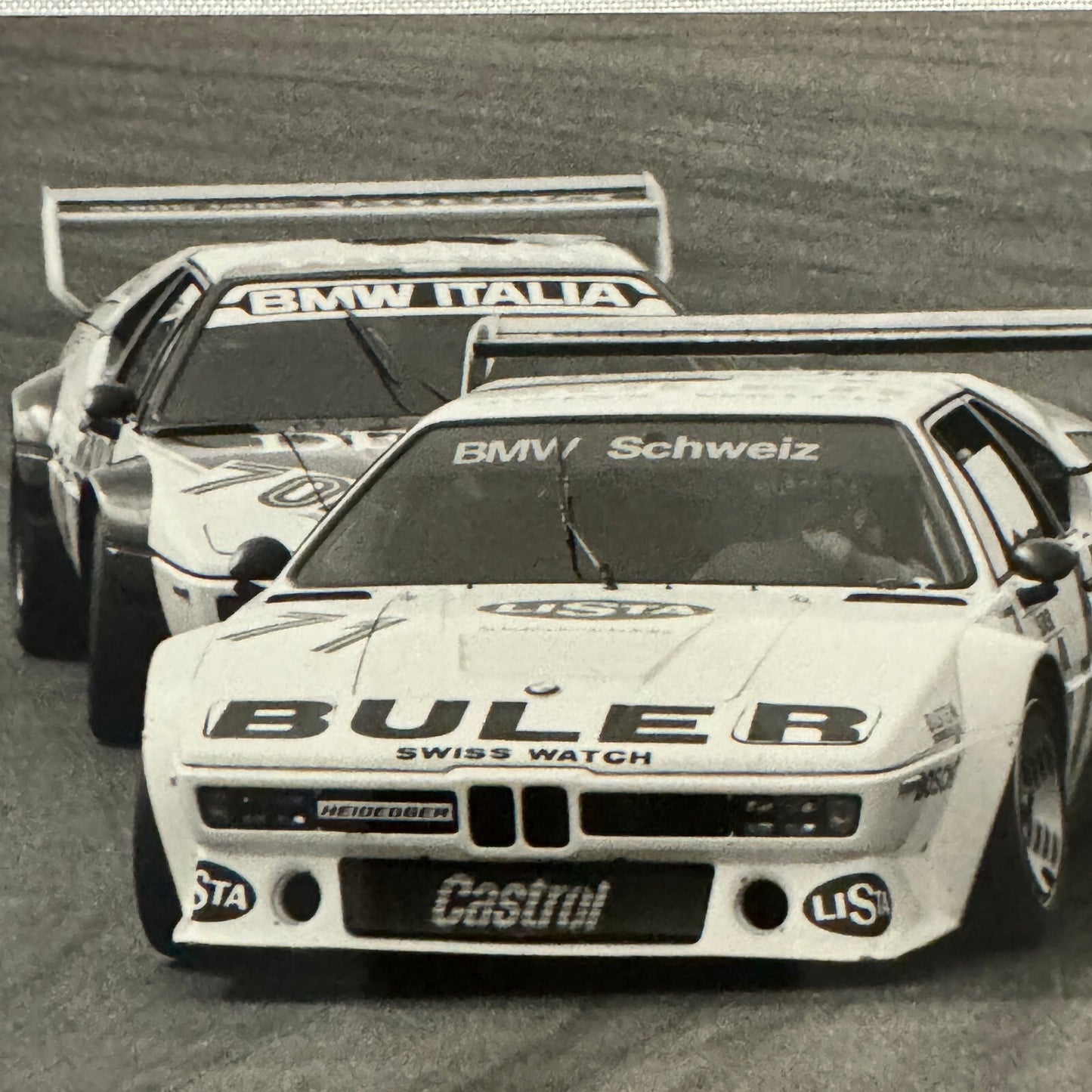 BMW M1 Racing Car Series Photo Photograph