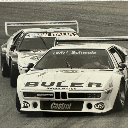BMW M1 Racing Car Series Photo Photograph