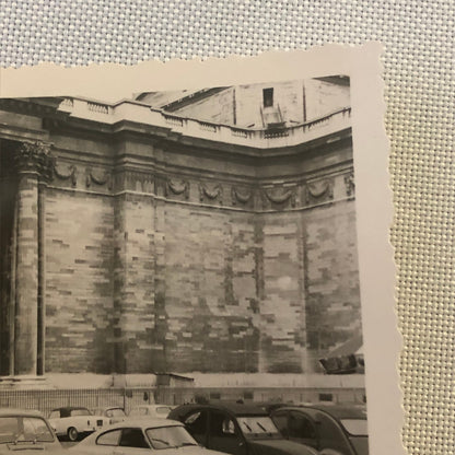 Vintage Photo Photograph Parthenon Greece Cars Automobile Citroen Tag AL22SM1