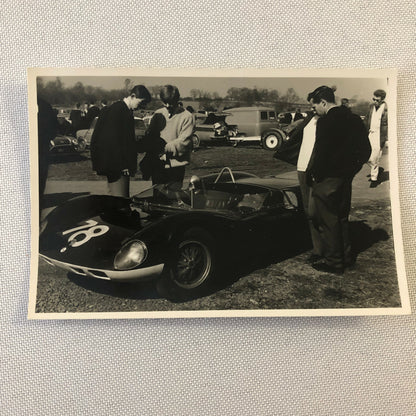 Vintage Racing Car Photo Photograph Print - Elva BMW KJ St John 