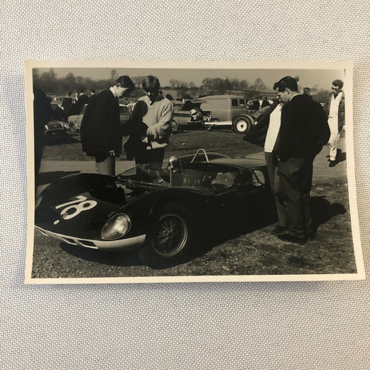 Vintage Racing Car Photo Photograph Print - Elva BMW KJ St John 