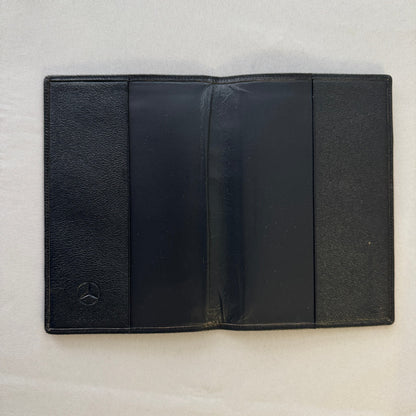Vintage Mercedes Benz Leather Passport Holder Reisepass Passeport German