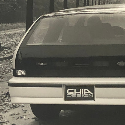 Vintage Ghia Design Ford Vignale TSX4 Concept Car Photo Photograph TSX 4