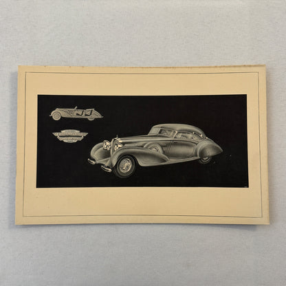 Erdmann & Rossi Coachbuilder Carrosserie Mercedes Benz Design Print
