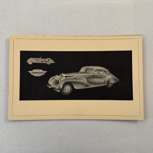 Erdmann & Rossi Coachbuilder Carrosserie Mercedes Benz Design Print
