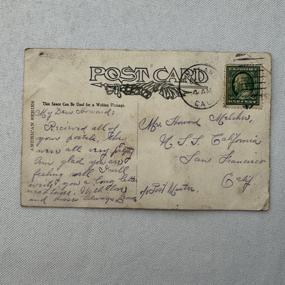 Vintage Postcard Beer Put in a Full Week Here Posted 1 Cent Stamp Antique