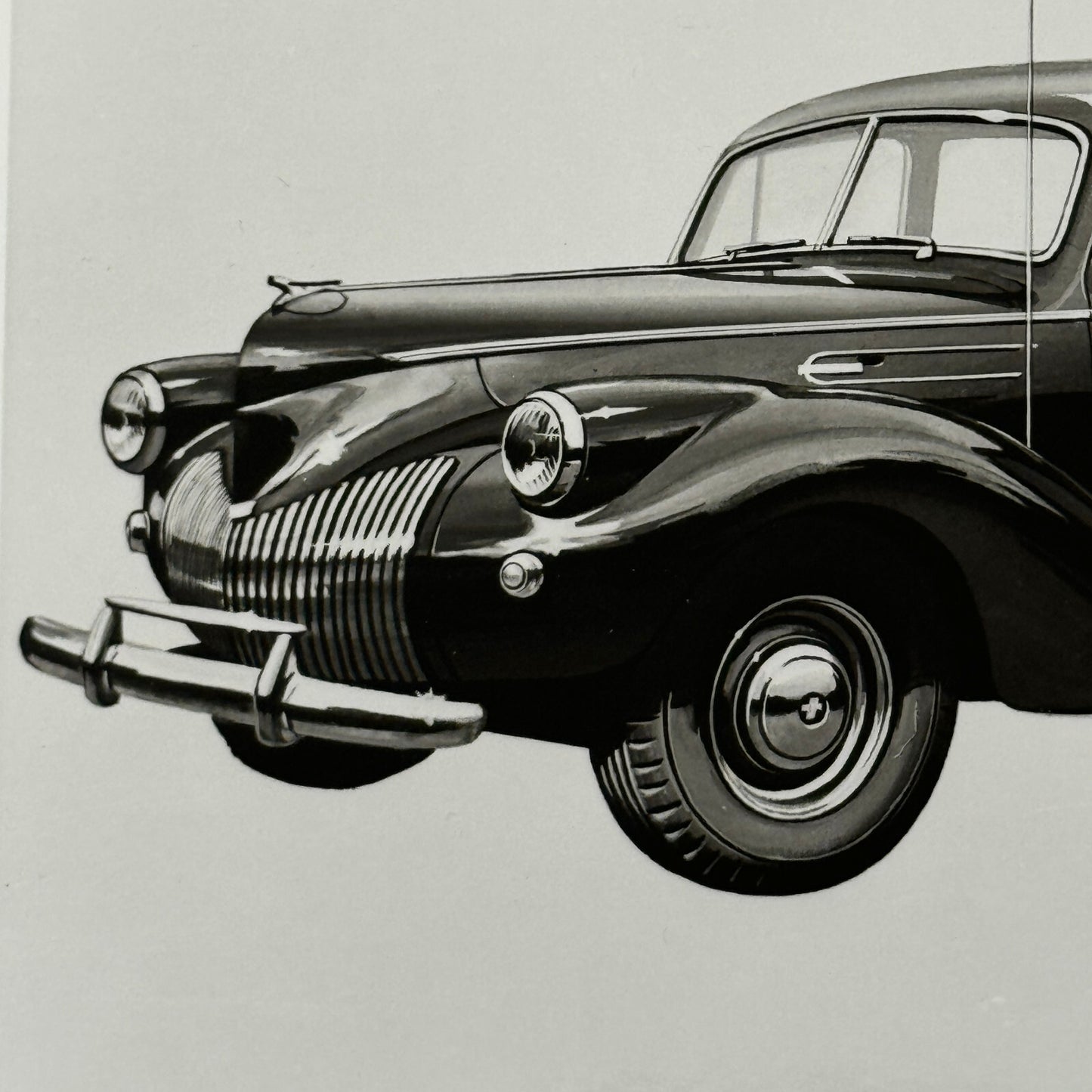 Vintage Toyota Car Press Photo Photograph