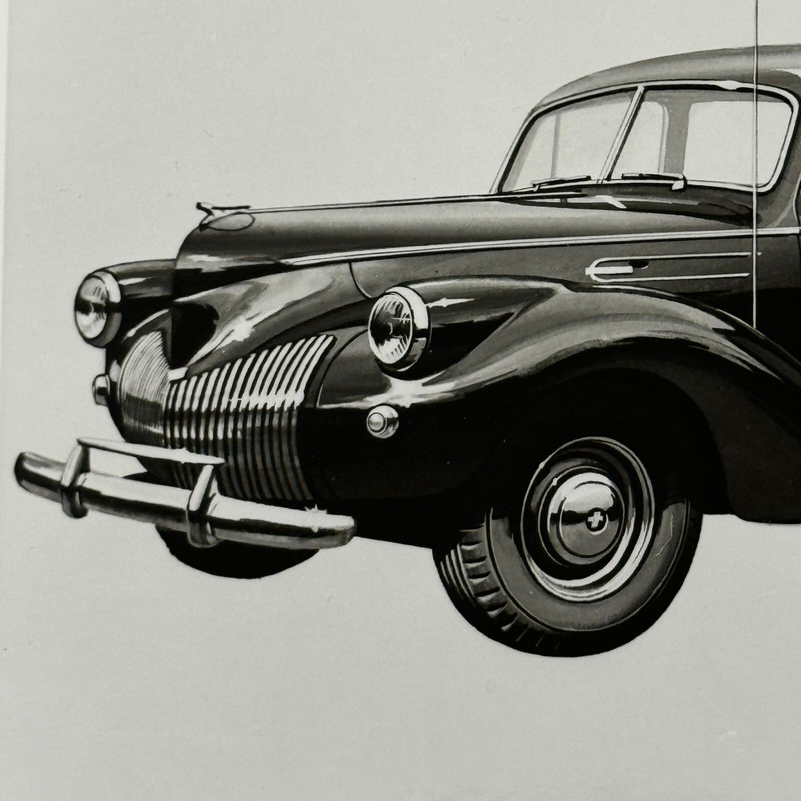 Vintage Toyota Car Press Photo Photograph