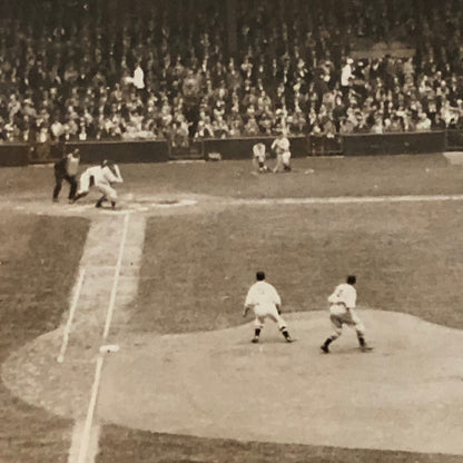 Press Photo Photograph Baseball Washington Senators vs Boston Red Sox 1934