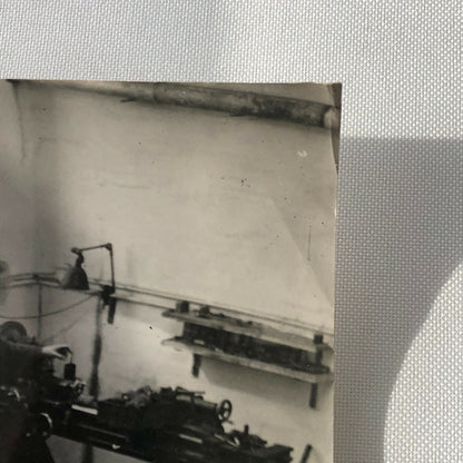 Antique Vintage Photograph of a Factory with Workers Denmark Ergo Trailer