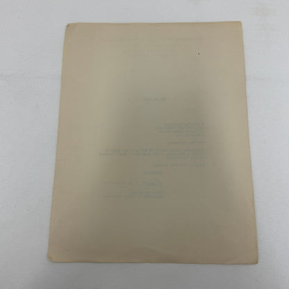 1954 General Motors Letter Letterhead Vintage Document Signed Public Relations