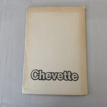 Opel Chevette Car Press Kit Brochure Photos 1980 1981 GERMAN