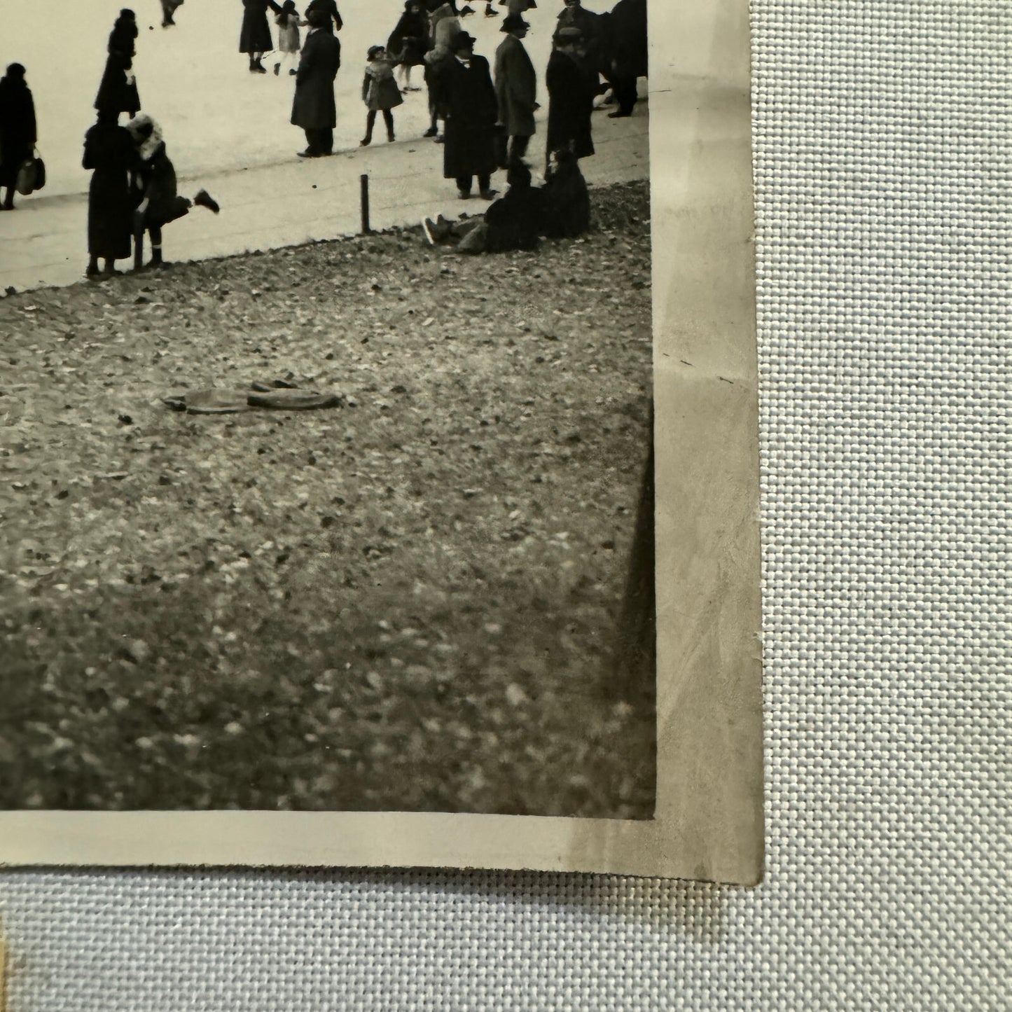 Paris Ice Skating Bais de Boulogne Press Photo Photograph Agence Trampus 1934