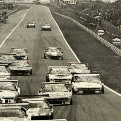 BMW M1 Racing Car Series Photo Photograph