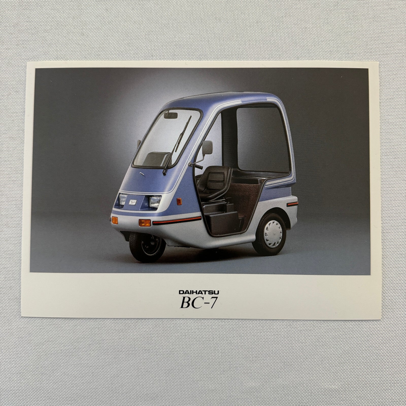 Daihatsu BC-7 Concept Car Prototype Press Photo Photograph Daihatsu BC7 BC 7