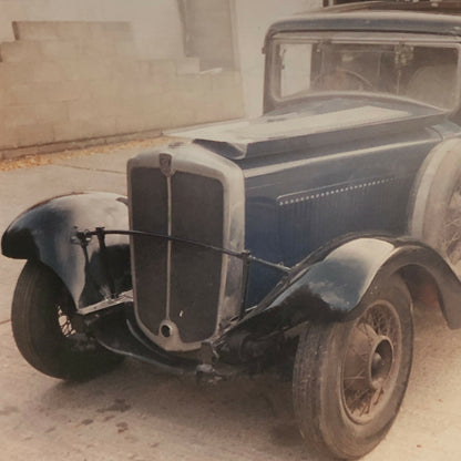Vintage 1934 Morris Oxford 20HP Barn Find Car Photo Photograph Print 
