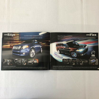 2009 Ford Sales Brochure Catalog Mustang Fusion Hybrid Flex Edge F150 Ranger +