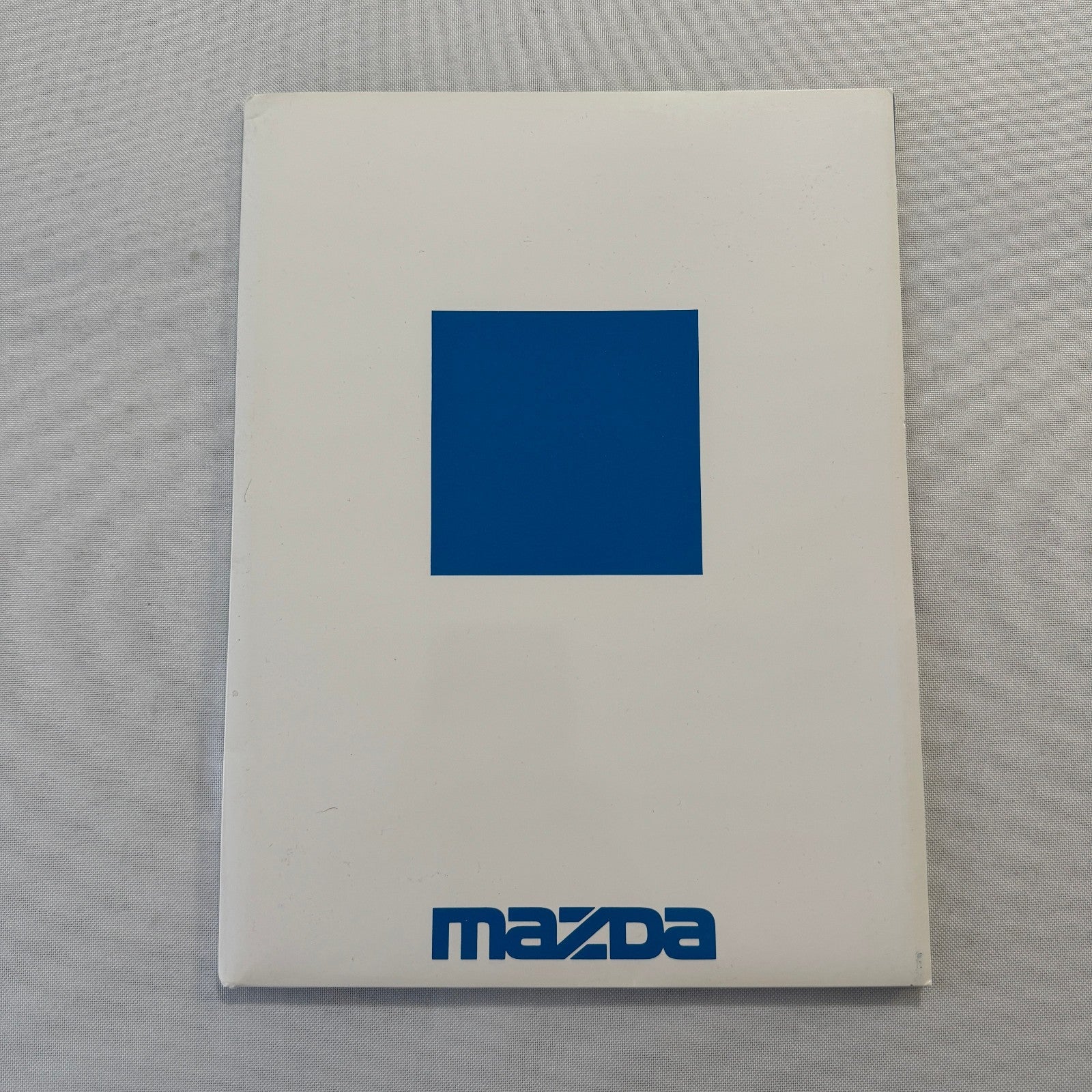 1990 Mazda Group A WRC Rally Rallye Racing Press Kit Brochure Mazda 323