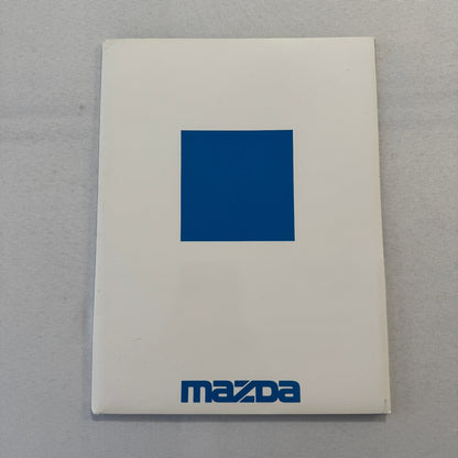 1990 Mazda Group A WRC Rally Rallye Racing Press Kit Brochure Mazda 323