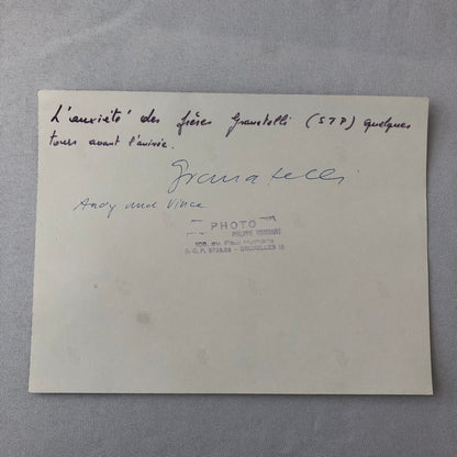 Indy Indianapolis 500 Racing Photo Photograph Andy and Vince Granatelli STP