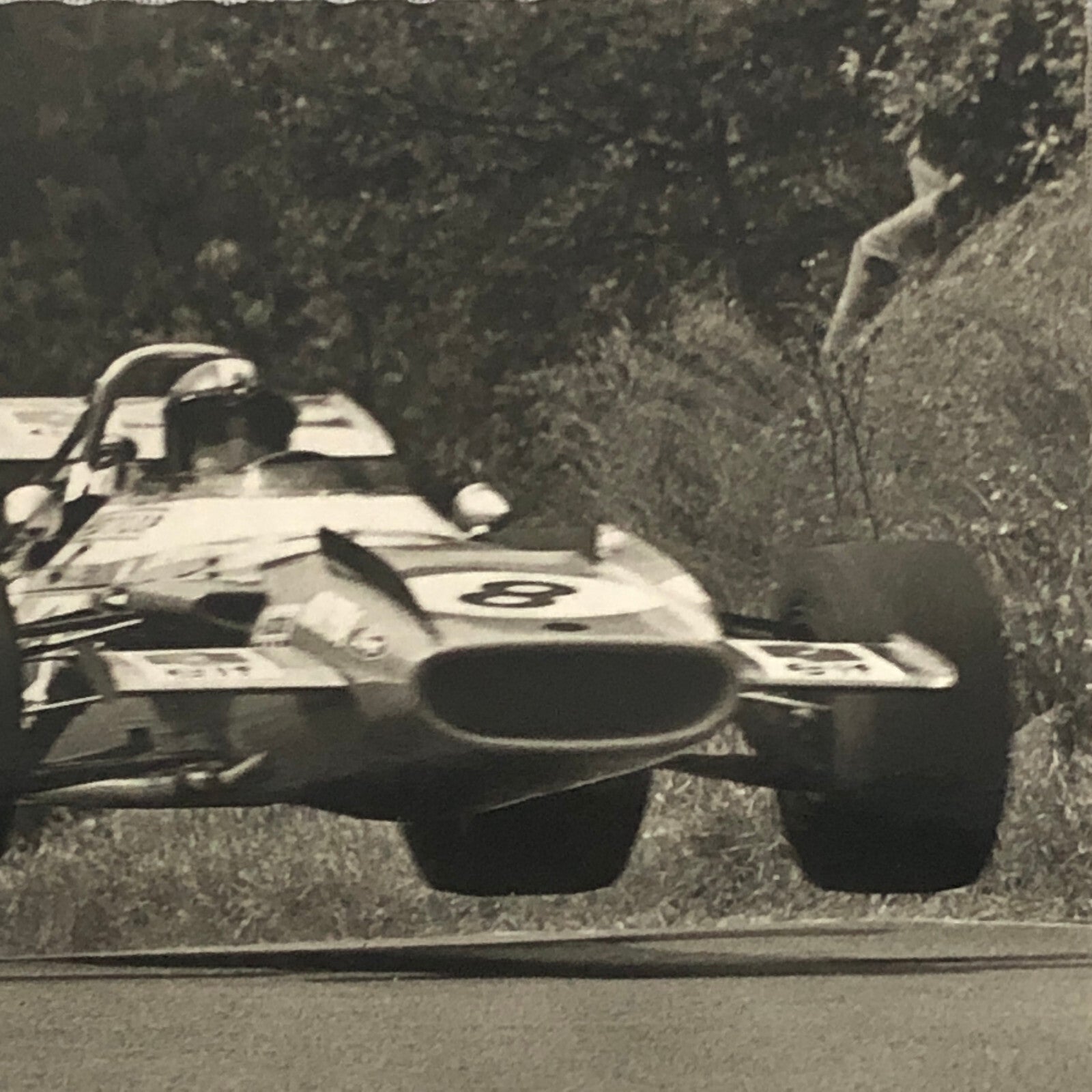 Jean-Pierre Beltoise Matra Racing Vintage Postcard Post Card Jean Pierre