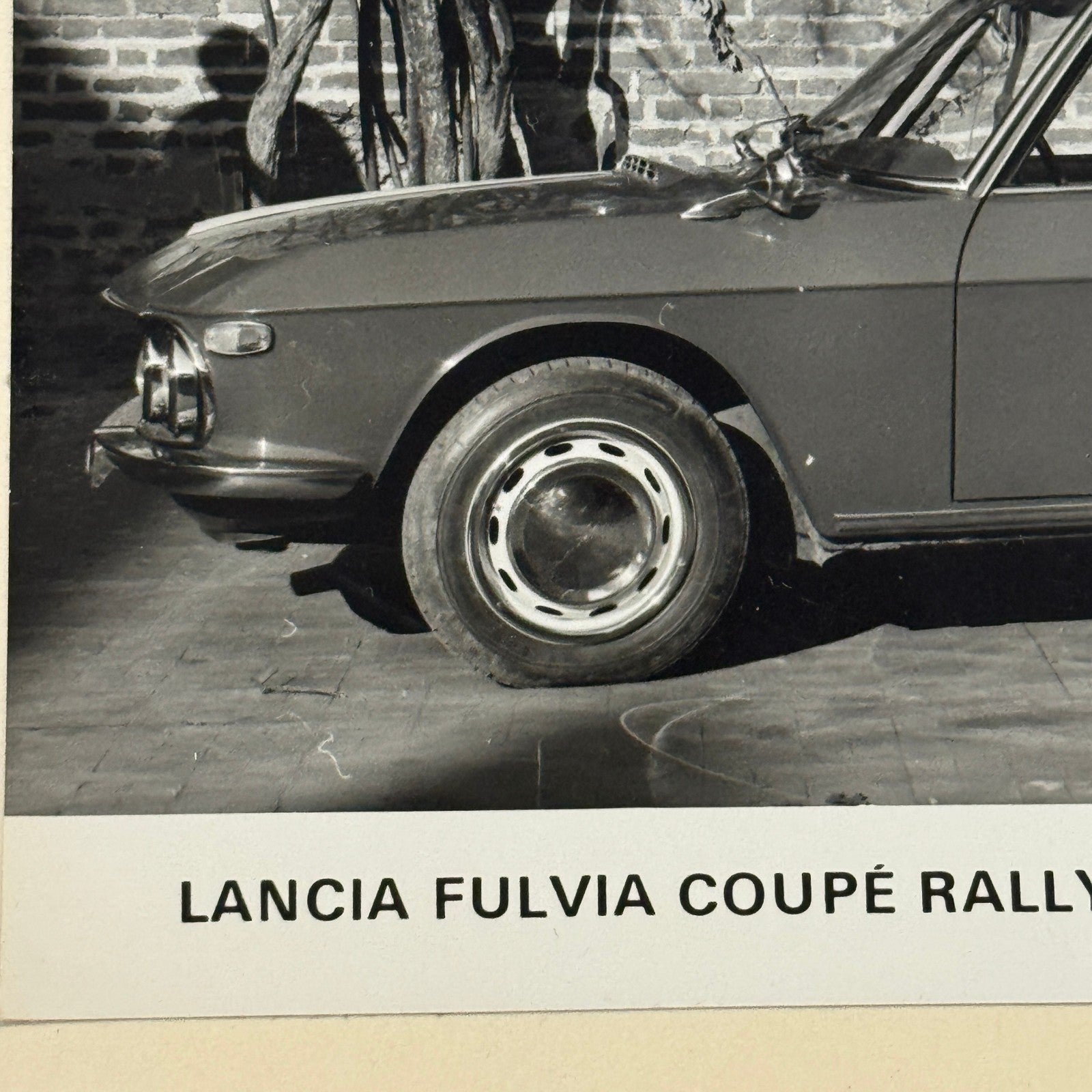 1967 Lancia Fulvia Geneva Auto Salon Show Photo Photograph Coupe Rallye Sport
