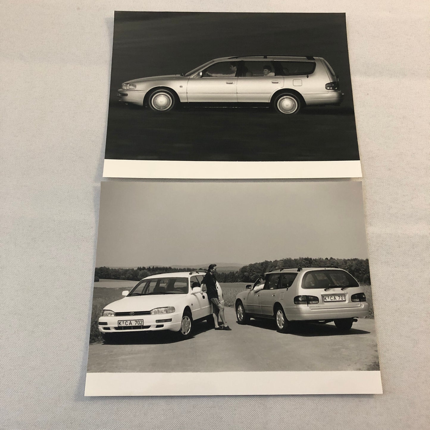 Toyota Camry Combi Station Wagon Press Kit with Photos 1992 1993