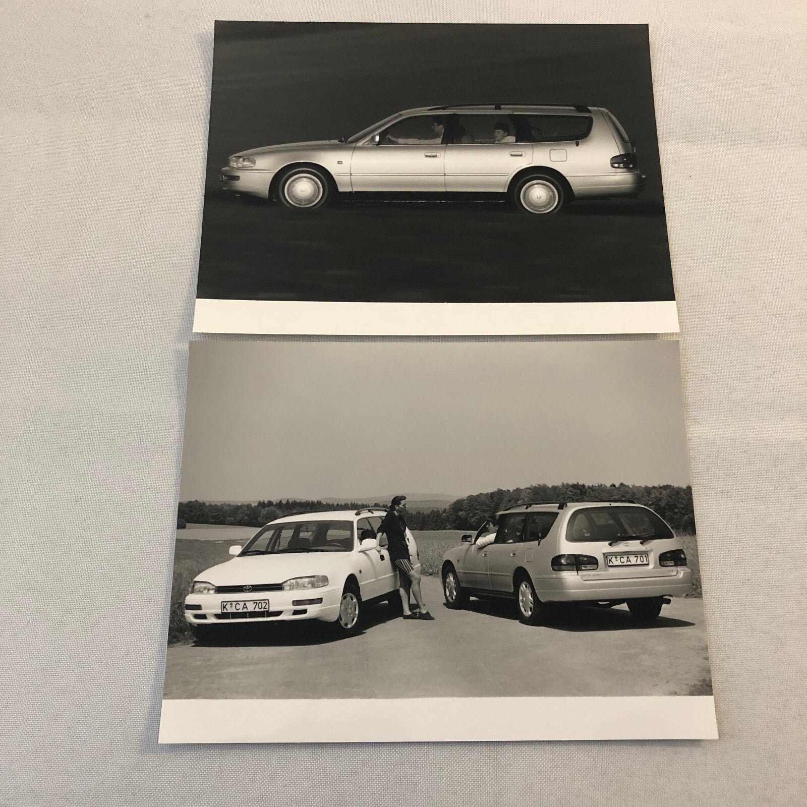 Toyota Camry Combi Station Wagon Press Kit with Photos 1992 1993