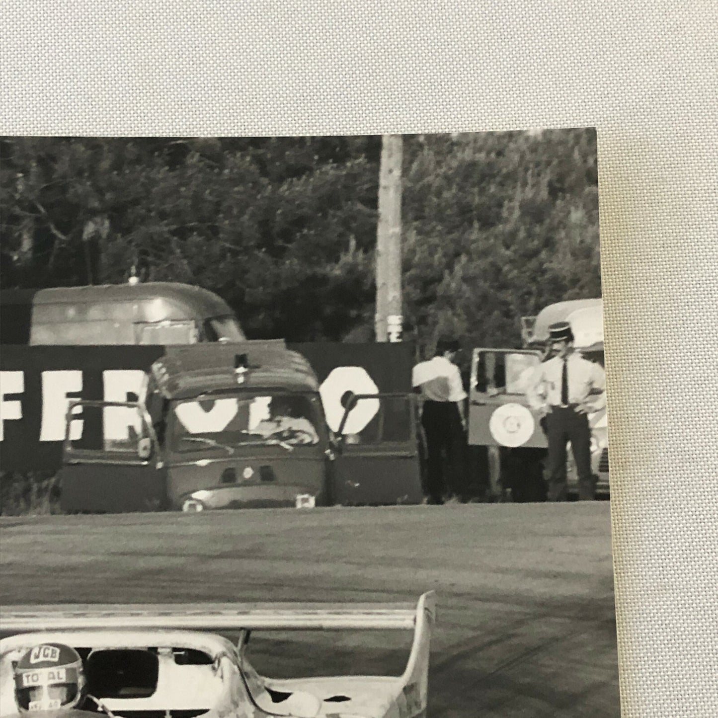 Vintage Racing Car Photo Photograph Print - DPPI Press Photo