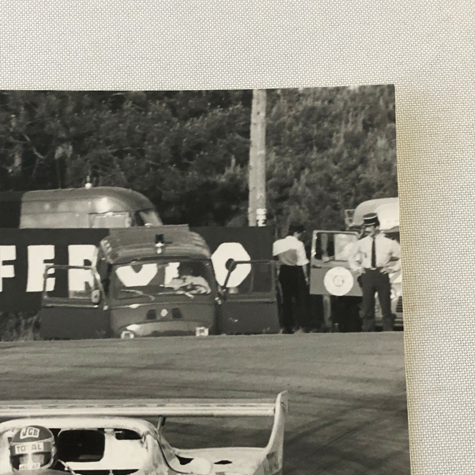 Vintage Racing Car Photo Photograph Print - DPPI Press Photo