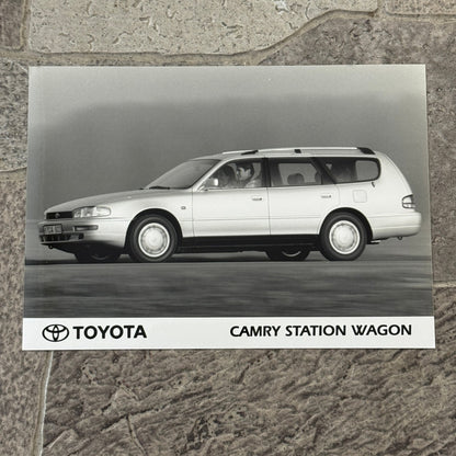 Toyota Camry Station Wagon Car Factory Press Photo Photograph Print 1992