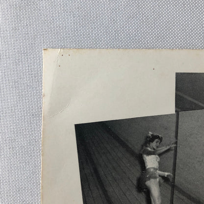 Circus Performer Bicycle Balancing Act Advertising Flyer Photo The Silvers