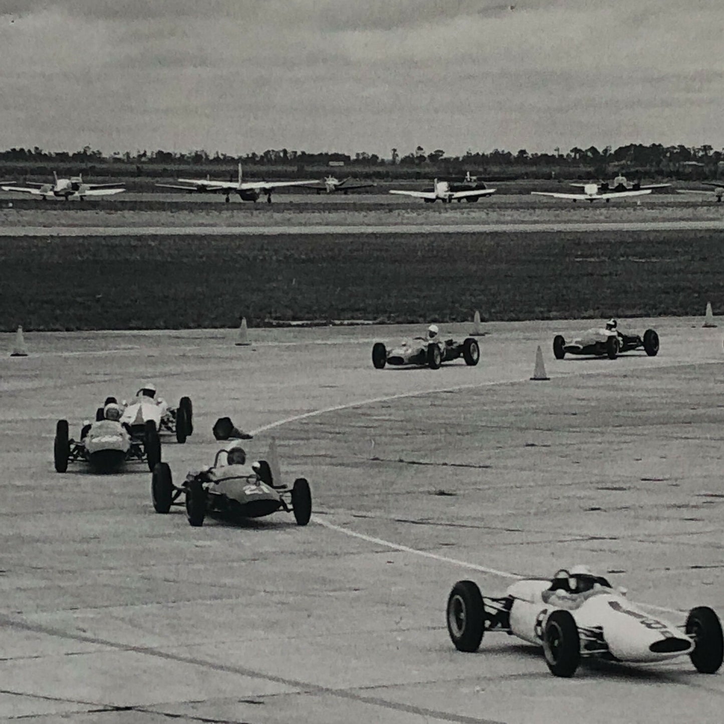 Vintage Car and Driver Sebring Formula Junior Racing Car Press Photo Photograph