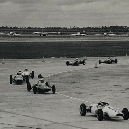 Vintage Car and Driver Sebring Formula Junior Racing Car Press Photo Photograph