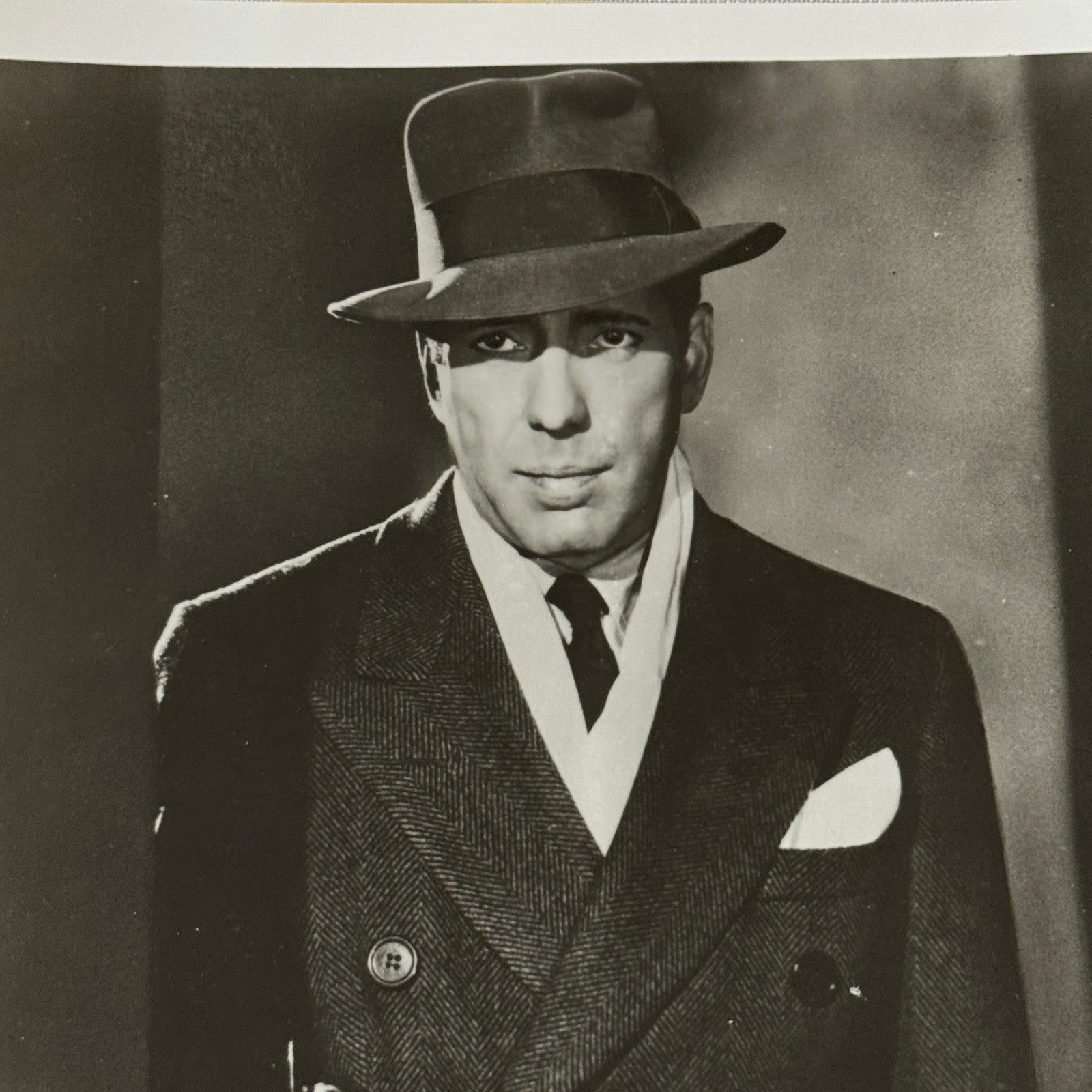 Vintage Movie Still Press Photo Photograph Unidentified Actor Humphrey Bogart ?