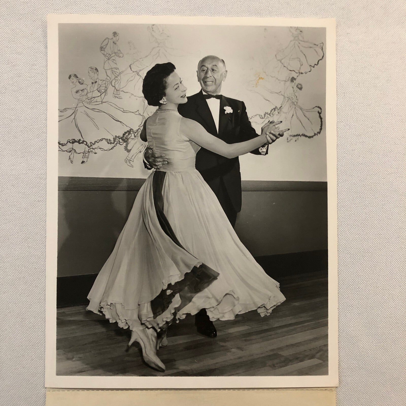 Arthur Murray Dancer Dance NBC Television Press Photo Photograph 1959