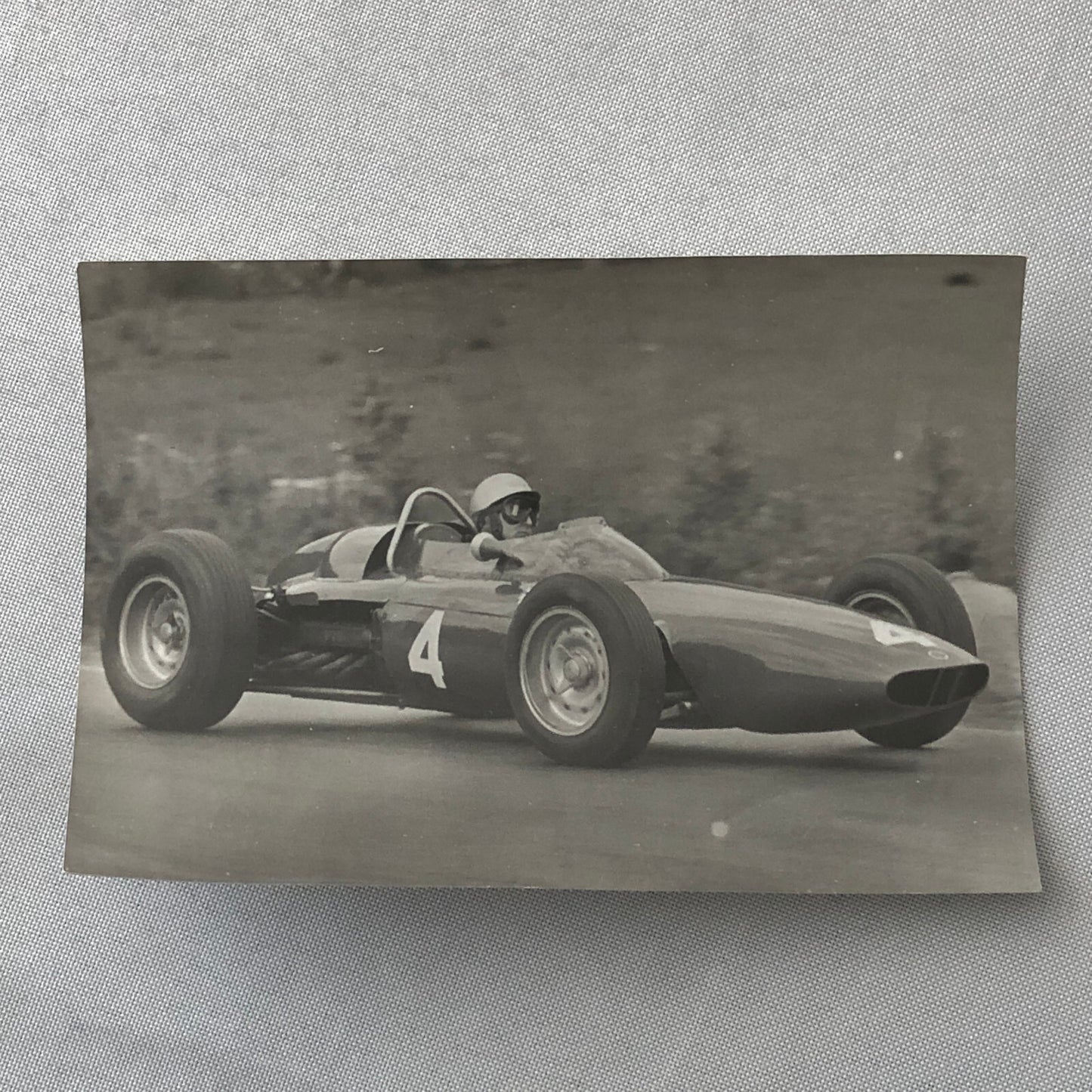 Vintage Solitude Grand Prix Racing Photo Photograph Car