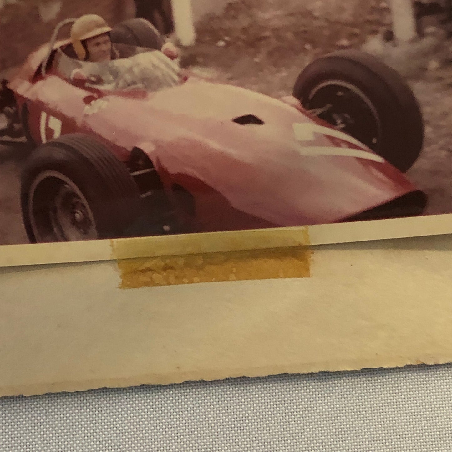 Tony Maggs BRM Racing Car Vintage Photo Photograph Print