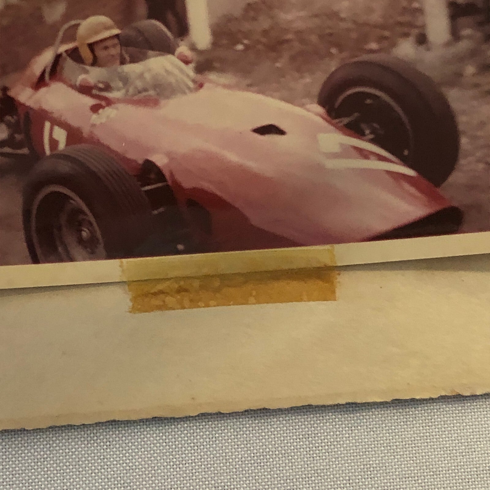 Tony Maggs BRM Racing Car Vintage Photo Photograph Print