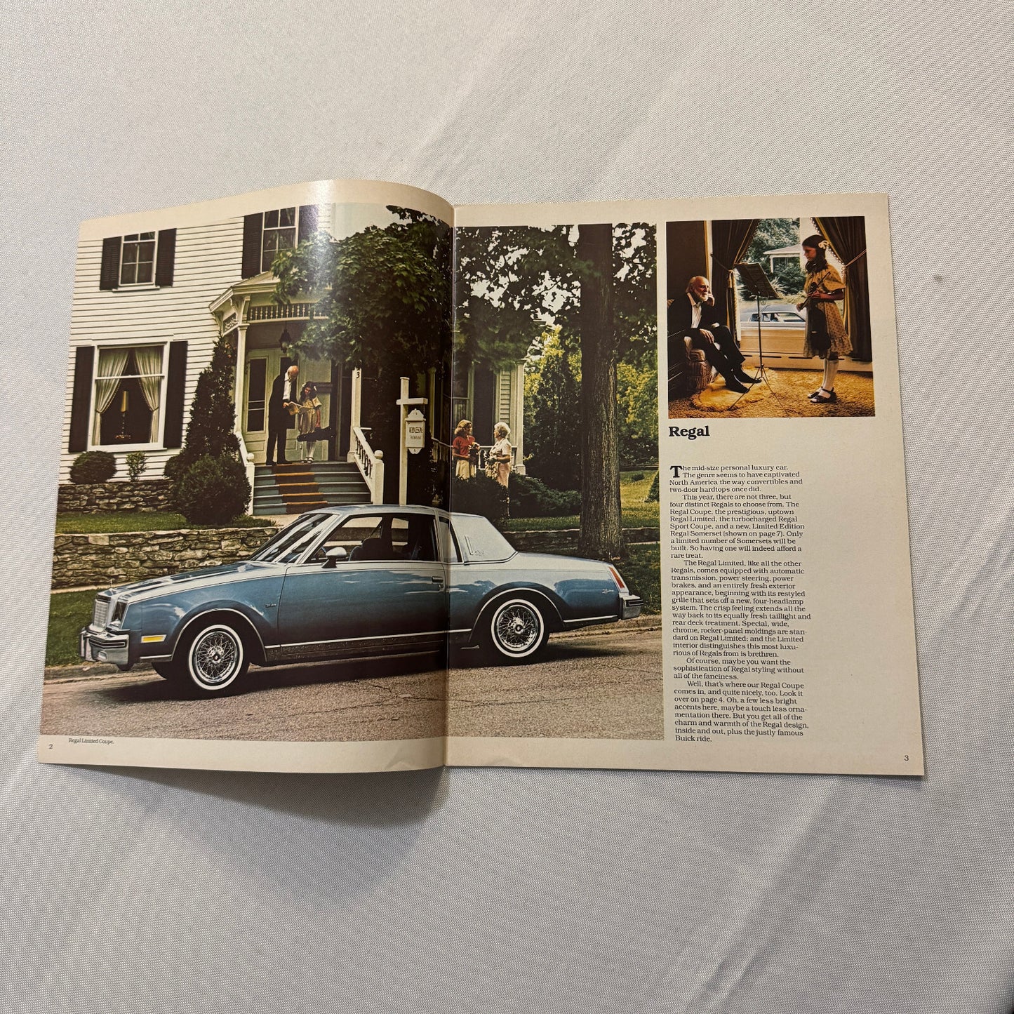 1980 Buick Regal and Century Car Sales Brochure Catalog Advertising